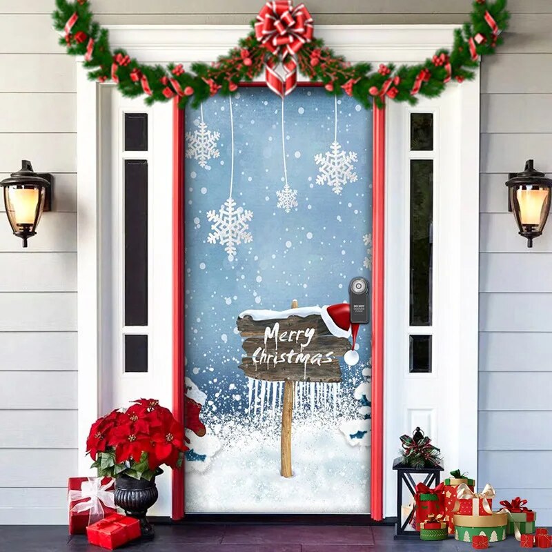 Karácsonyi Ajtódíszítés - MerryDoor
