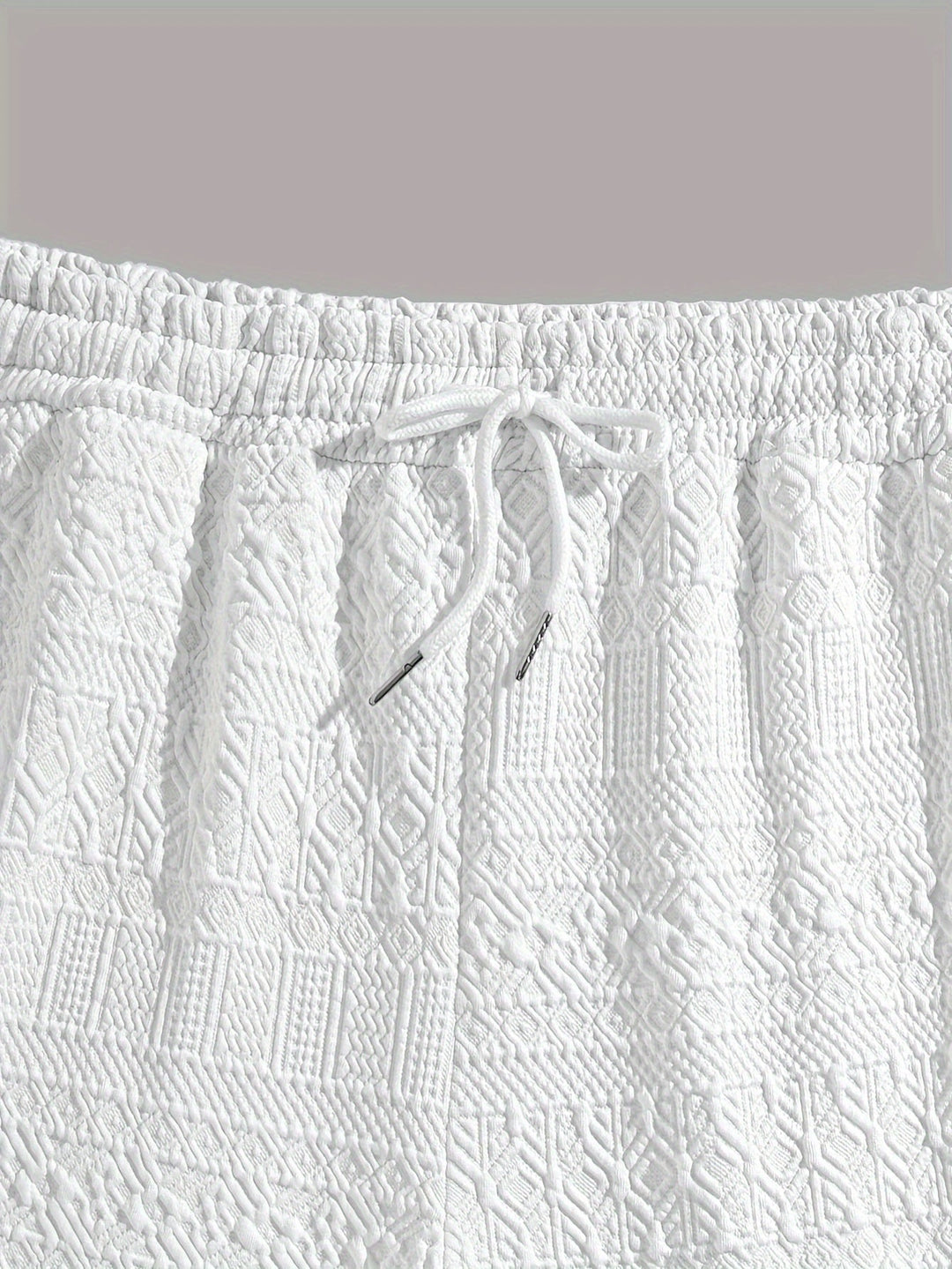 Nyári férfi rövidnadrág alap stílusú, zsinórral a kényelemért - Finn (1+1 INGYEN)