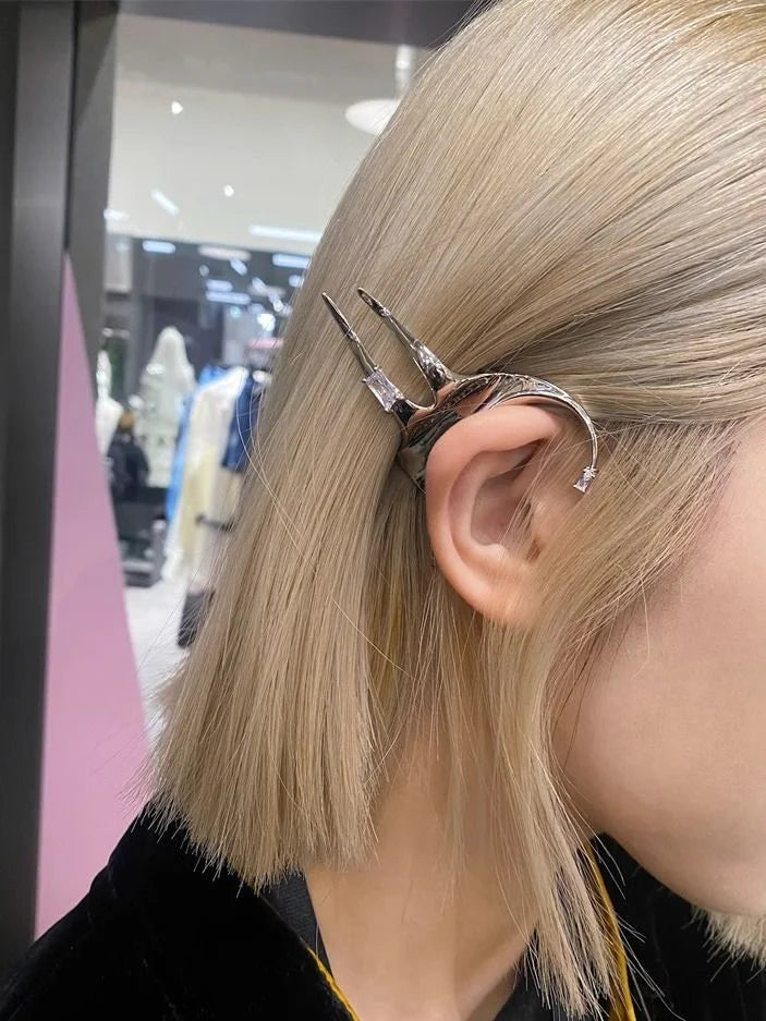 Tündérszárny Ezüst Fülbevaló - Elysia