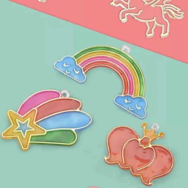 Házikó Kulcstartó Festőkészlet - SparkleArt