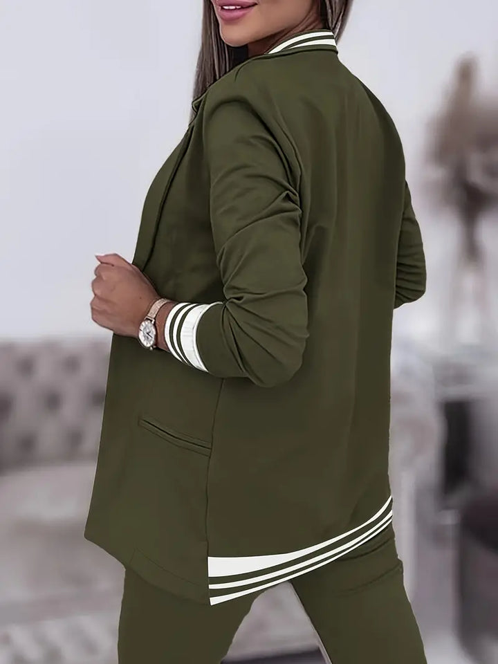 Casual Streetwear Csíkos Szett - Sophie