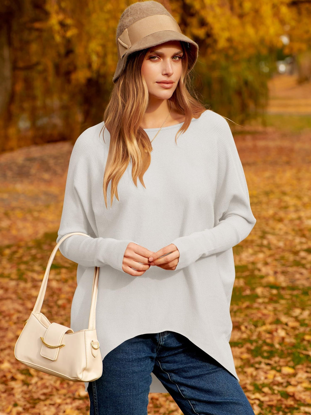 Oversize Női Pulóver - Sophie