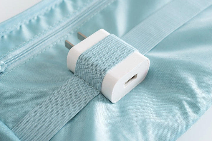 Kompakt vízálló elektronikai és kábel utazási szervező – 1+1 INGYEN mini tároló tok