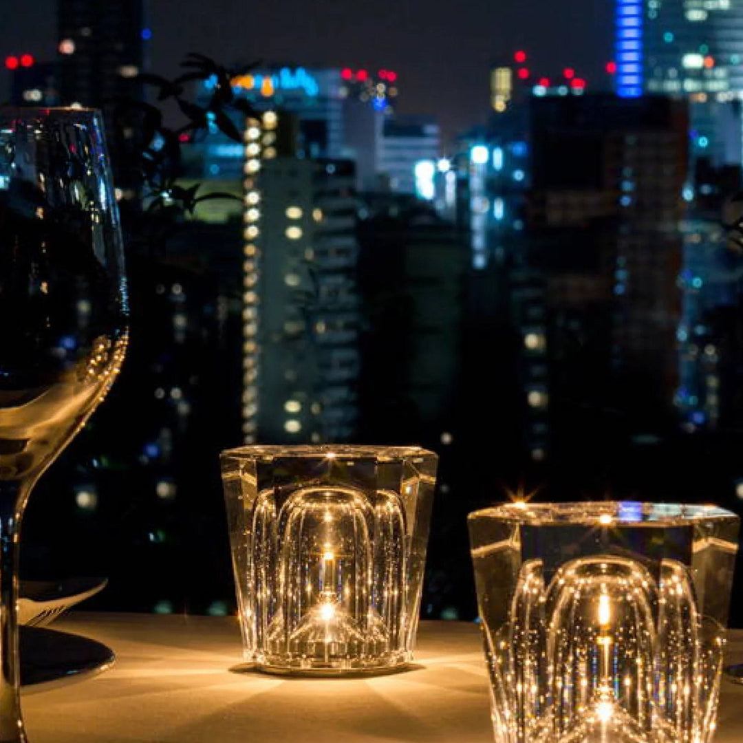 Luxus Újratölthető Gyémánt Kristály Asztali Lámpa - Lumière Diamant