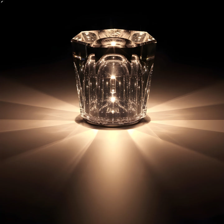 Luxus Újratölthető Gyémánt Kristály Asztali Lámpa - Lumière Diamant