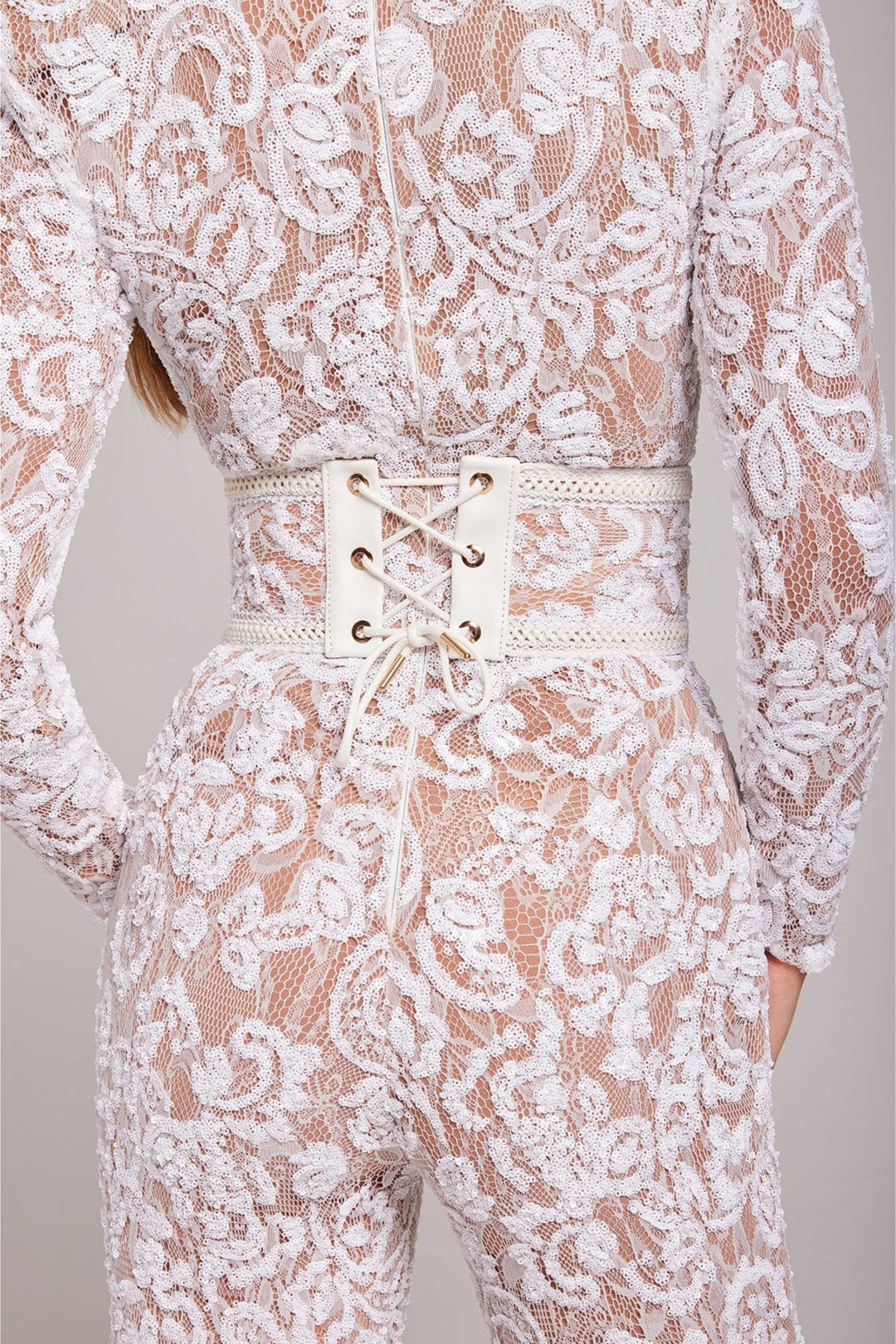 Stílusos estélyi overall V-nyakkal - Juliette
