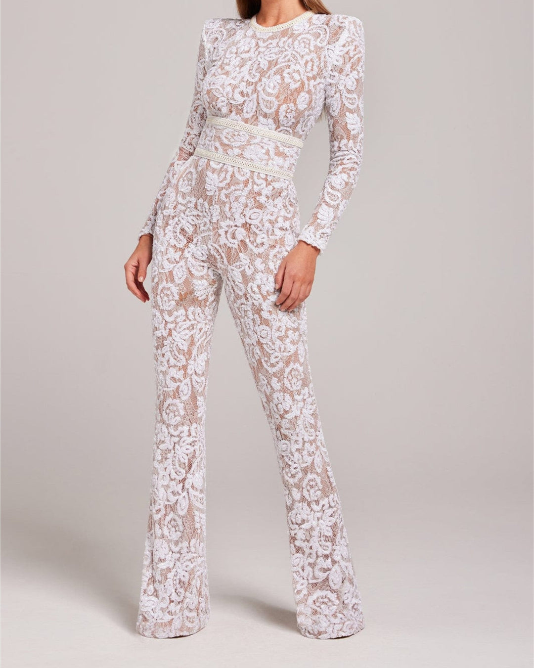 Stílusos estélyi overall V-nyakkal - Juliette