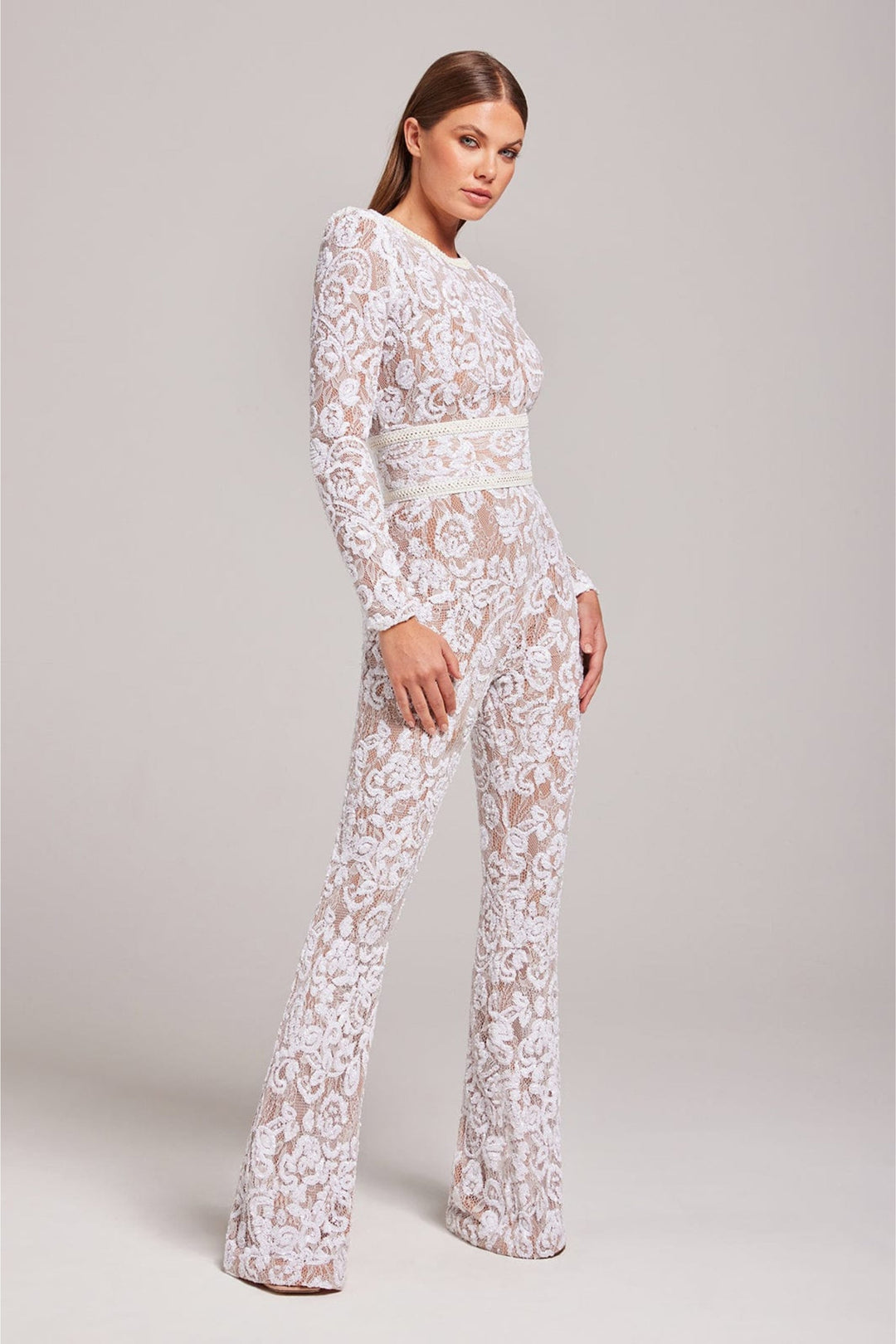 Stílusos estélyi overall V-nyakkal - Juliette