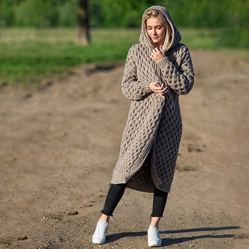 Kötött meleg és puha kardigán - Emma