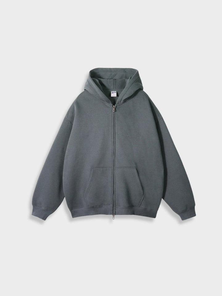 Oversized mellény cipzárral - Ava