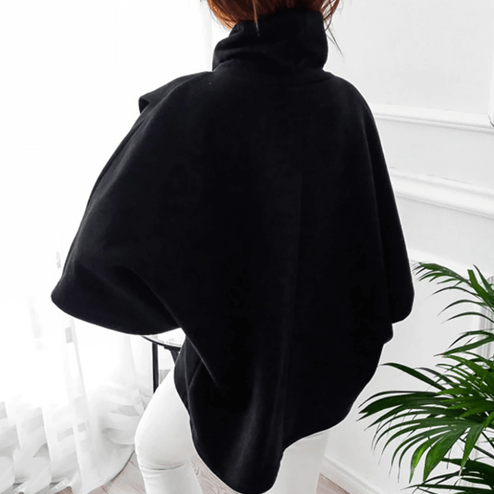 Aszimmetrikus női garbó – Őszi varázslat Mara