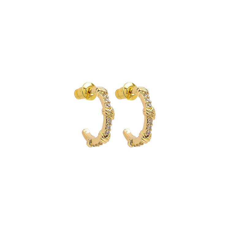 Csillogó Nyitott Karikák - Elara