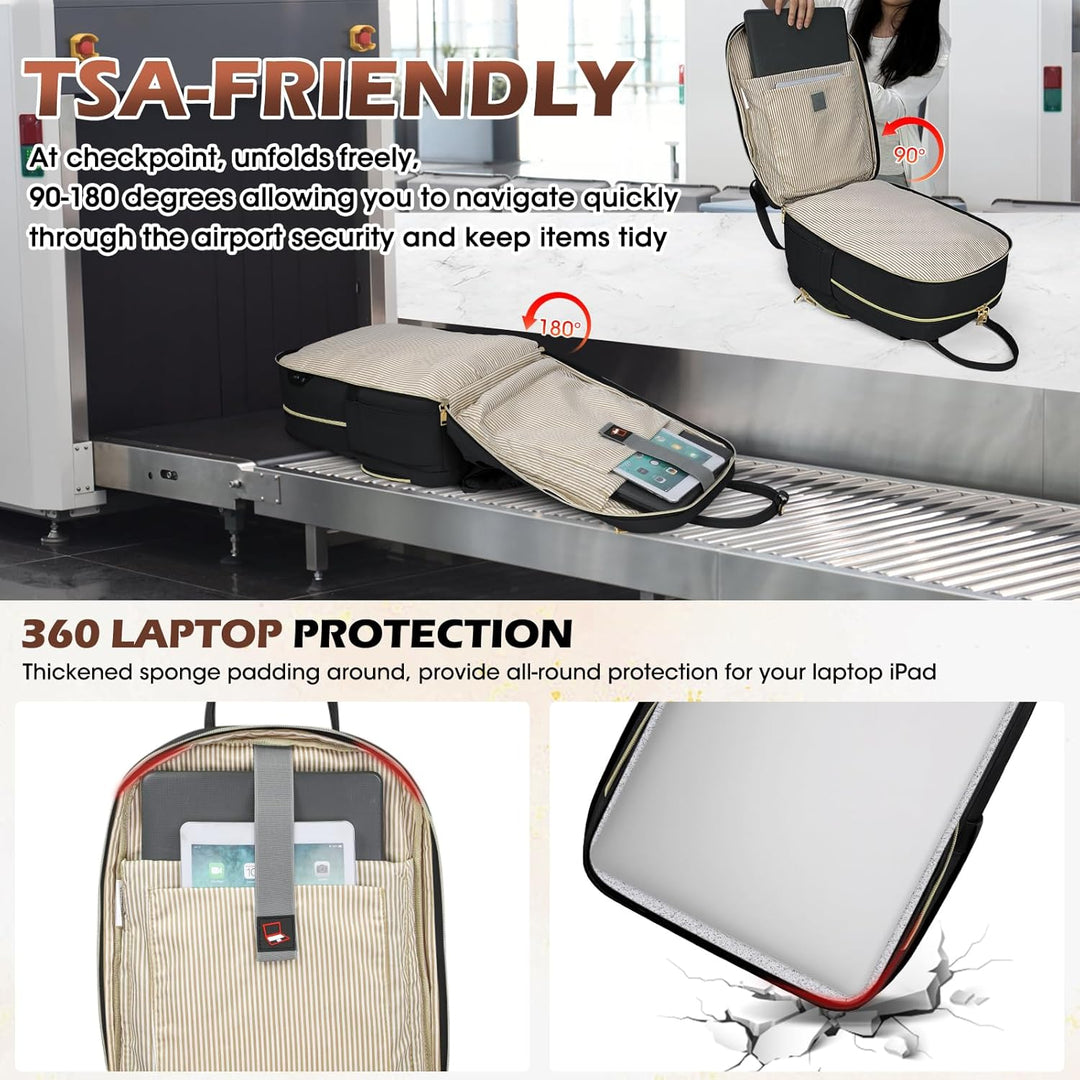Vízálló utazó laptop hátizsák több rekesszel – AeroFlex sorozat
