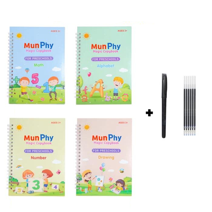 Újrahasználható Írásgyakorló Könyv – Betűvágy