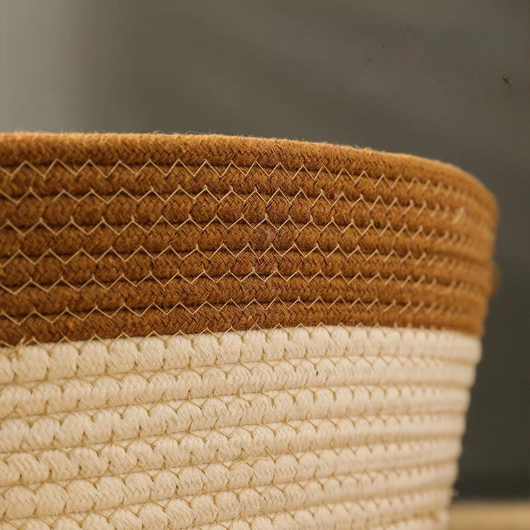 Kézzel szőtt pamut macskaágy - CozyNest