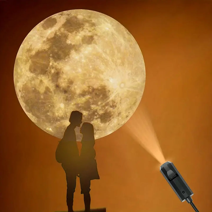 Projector lámpa Föld és Hold - CelestiaGlow