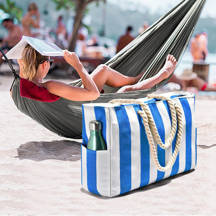 Vízálló és homokálló nagy méretű strandtáska – SandAway