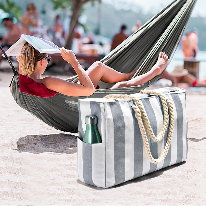 Vízálló és homokálló nagy méretű strandtáska – SandAway
