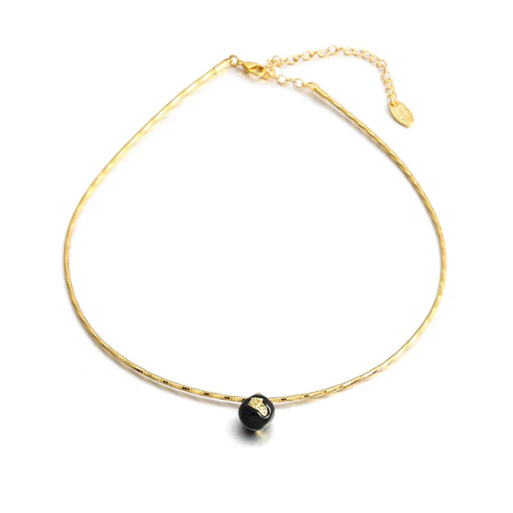 Vintage Arany Repedezett Nyaklánc - Iris