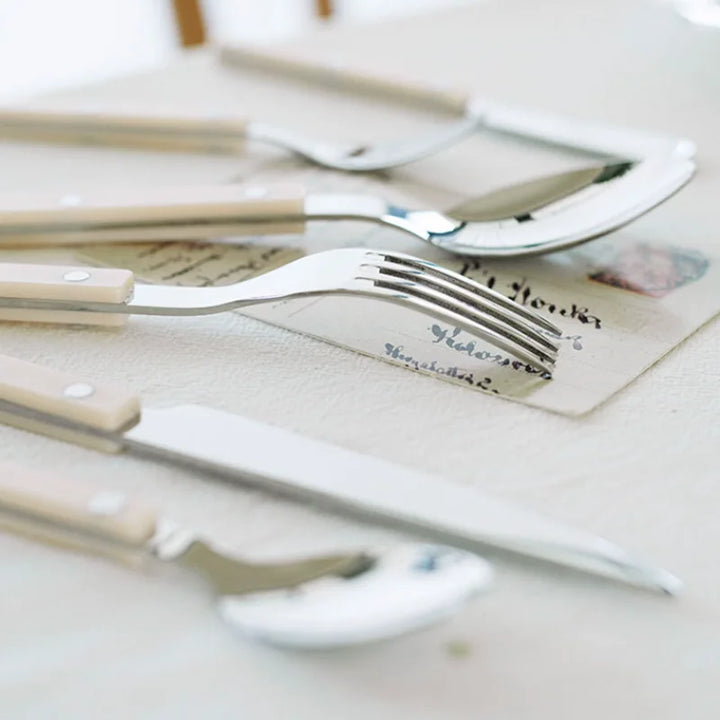 24 darabos rozsdamentes acél evőeszközkészlet gravírozott designnal - BistroLine