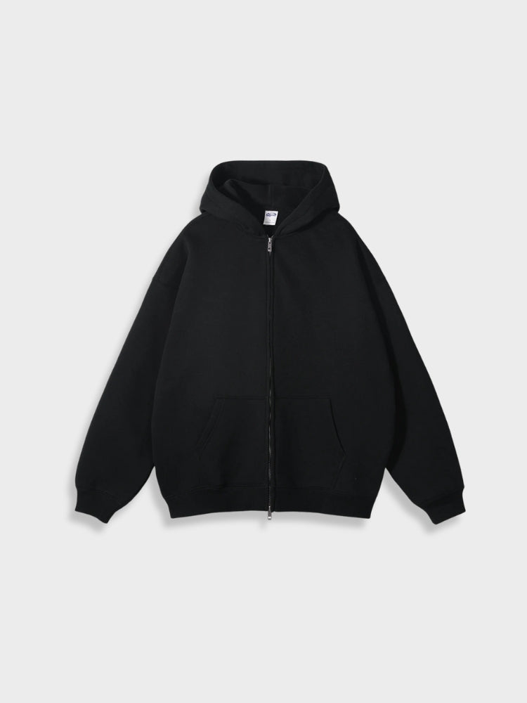 Oversized mellény cipzárral - Ava