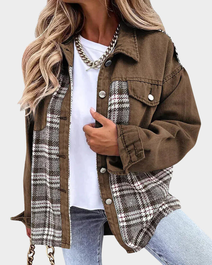 Női farmerdzseki modern eleganciával – Amélie