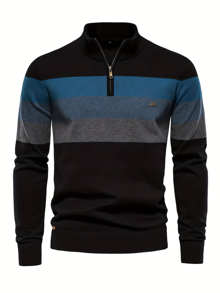 Pamut Kötött Férfi Pulóver - Wyatt