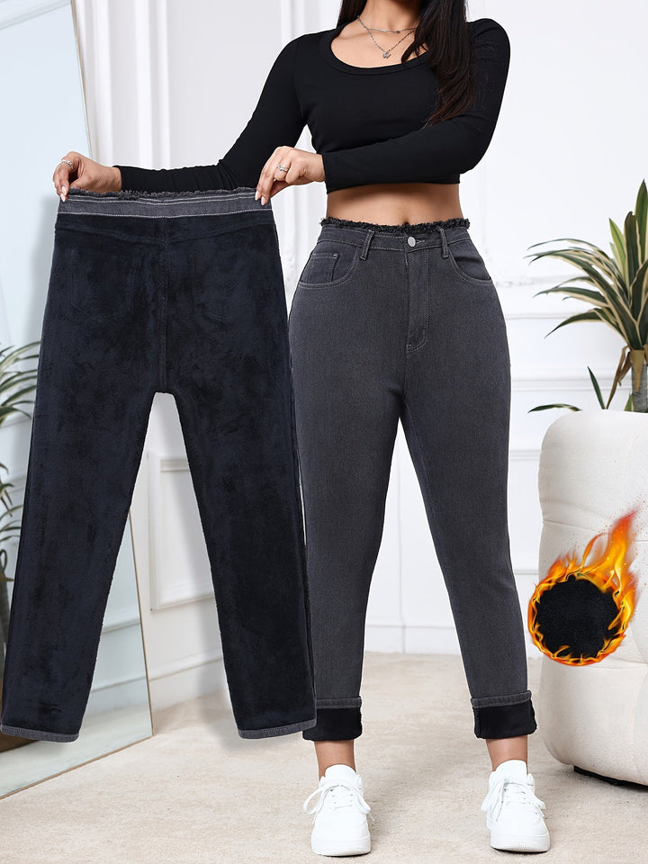 Béléses, vékony fit farmernadrág - Eliana