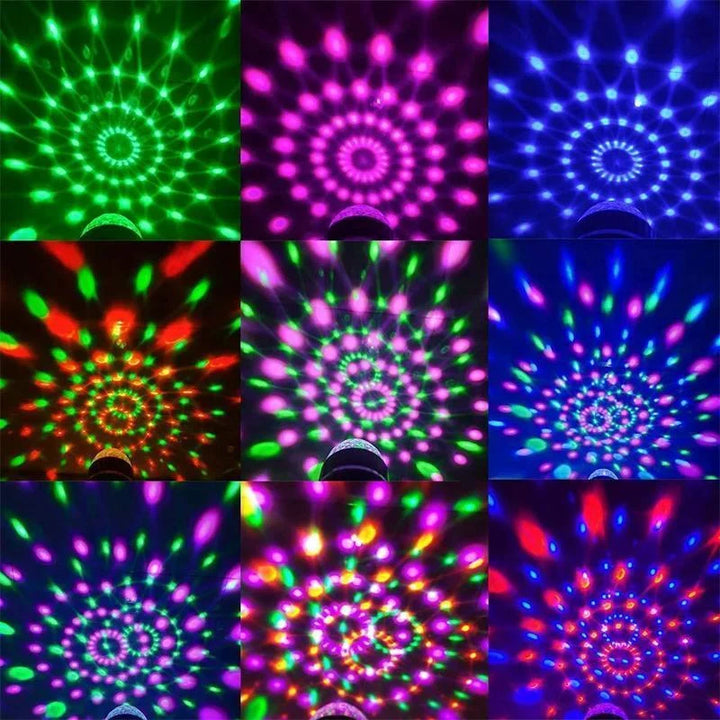 LED Disco Party Lámpa – PartyGlow Spin