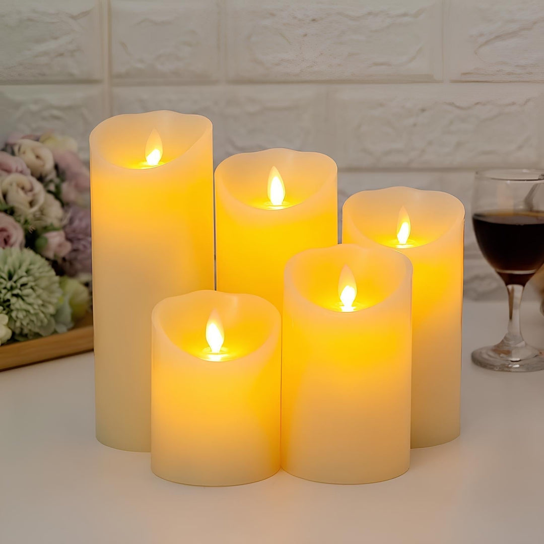 Hangulatos LED Gyertyák - GlowFlicker