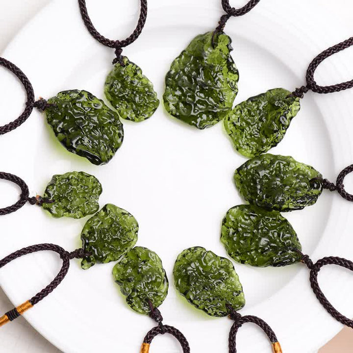 Purification Zöld Moldavit Nyaklánc - Alina