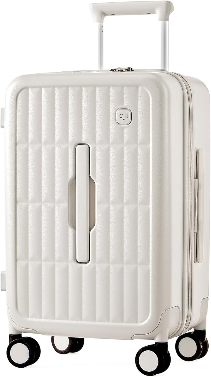 Nagy kemény héjú ellenőrzött bőrönd 8 forgókerékkel