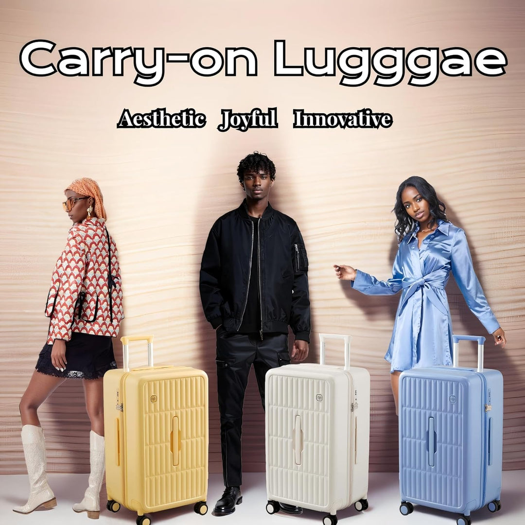 Nagy kemény héjú ellenőrzött bőrönd 8 forgókerékkel