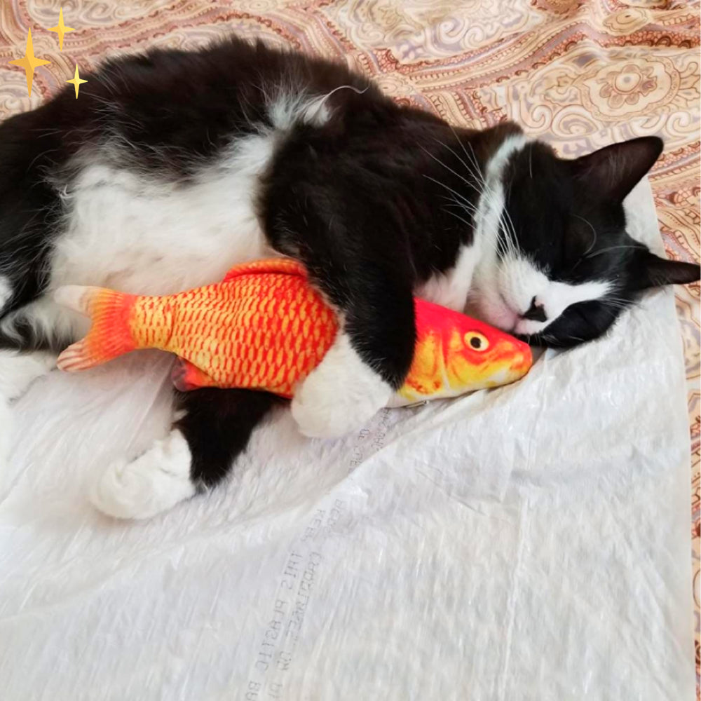 4 darab Mozgó Hal Játék macskáknak - FitFish