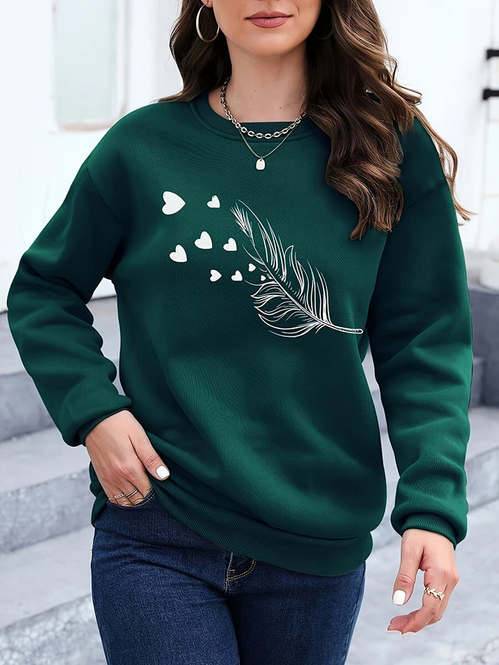 Casual pulóver tollmintával - Marisa
