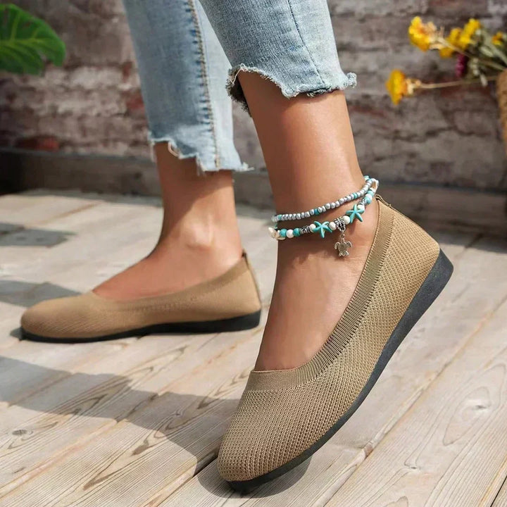 Orthopédiai női balerina cipők komfort talppal és klasszikus dizájnnal – Mia