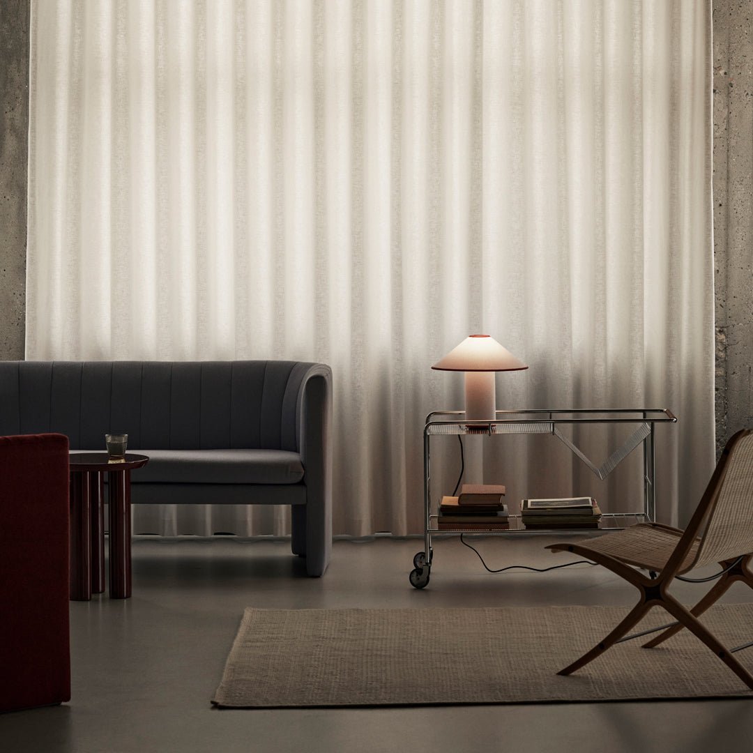 Asztali lámpa szövet árnyékkal – Lunara