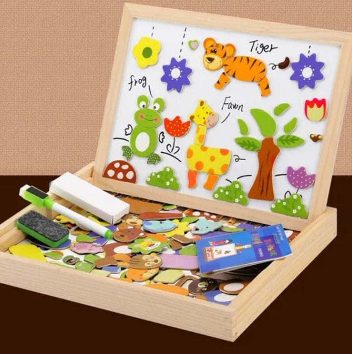 Mágneses Kétoldalas Tábla Készlet - MiniArt Studio