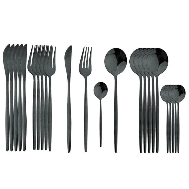 24 darabos RVS Evőeszközkészlet – Aurinox