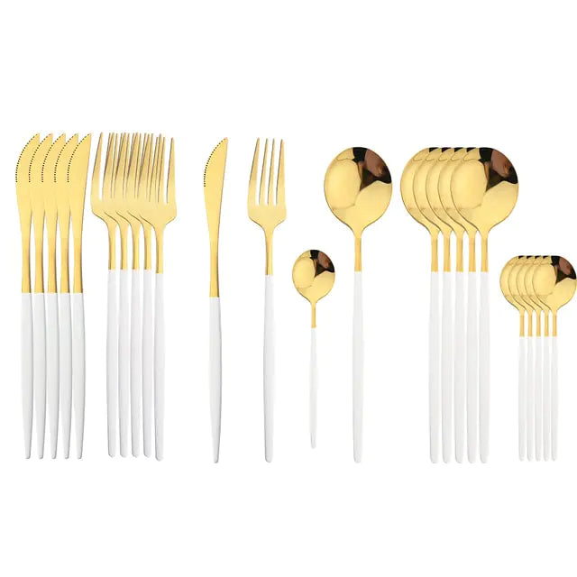 24 darabos RVS Evőeszközkészlet – Aurinox