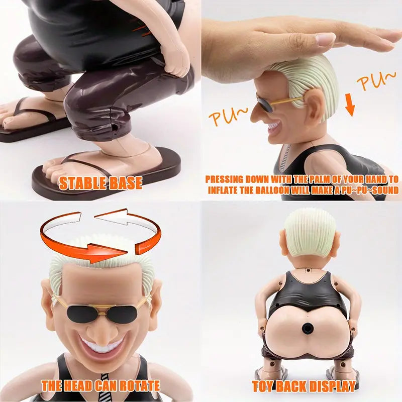 Vicces Stresslevezető Lufi Játék - Farty Guy