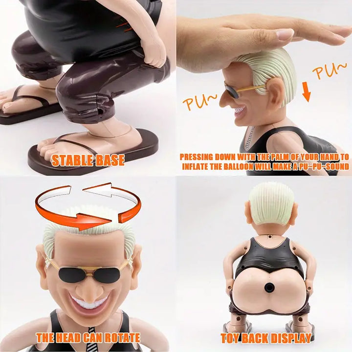 Vicces Stresslevezető Lufi Játék - Farty Guy