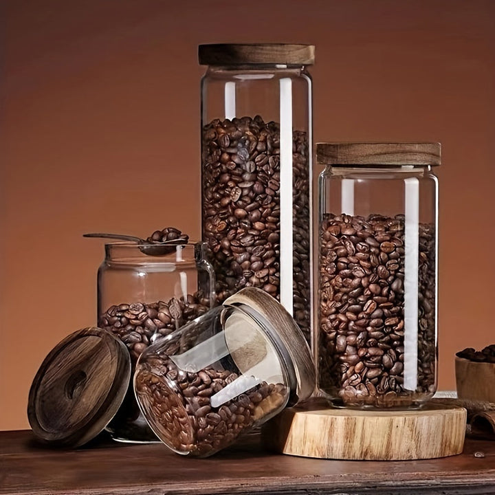 Üveges Légmentes Konyhai Tárolóedény - LunaSeal