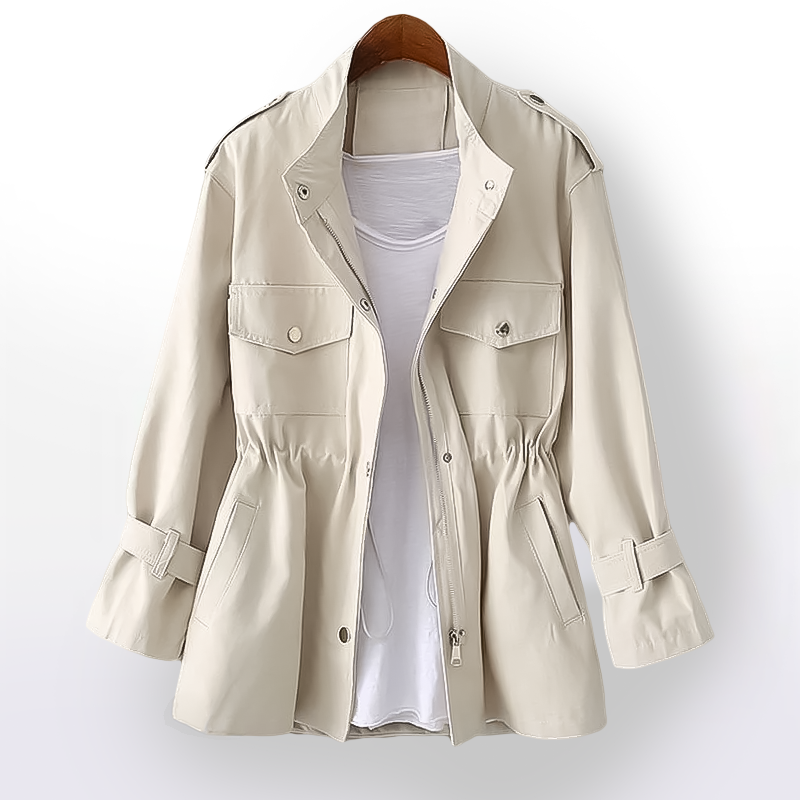 Rövid Női Trenchcoat – Clarisse
