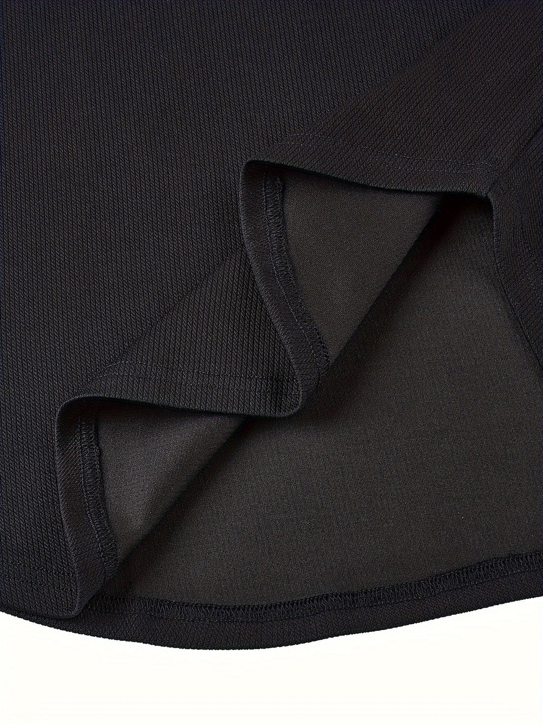 Férfi póló mély V-nyakkal és textúrával – Rafael