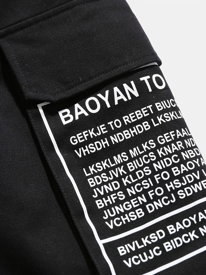 Nyári rövidnadrág férfiaknak, levélmintás utcai stílus - Milan