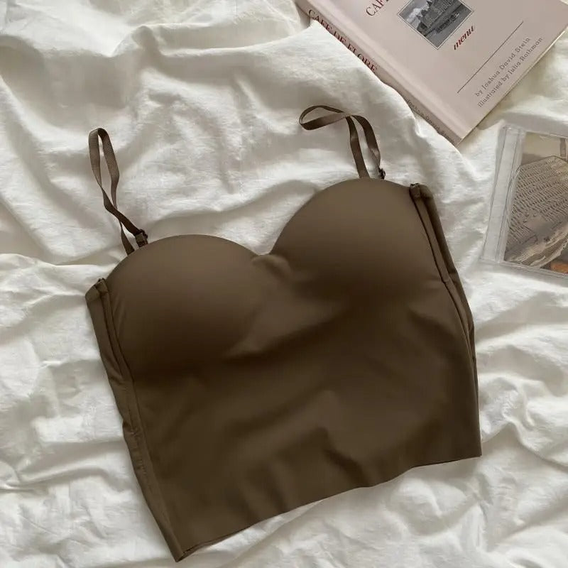 4 darab Légies Tanktopp, Beépített Bandeau Melltartóval - Tiana