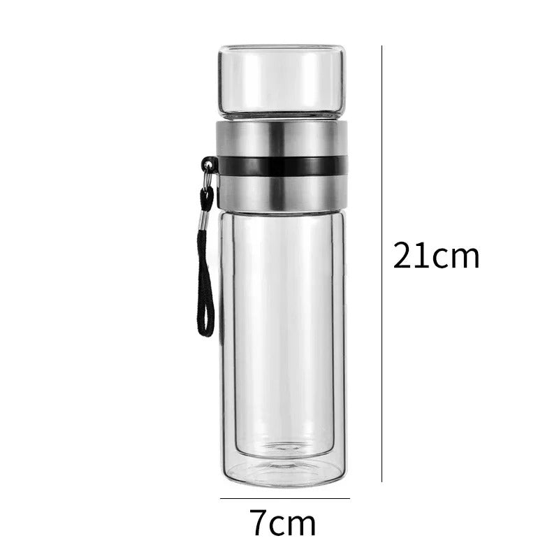 Üveg Hőtartó Flask - ClearTherm