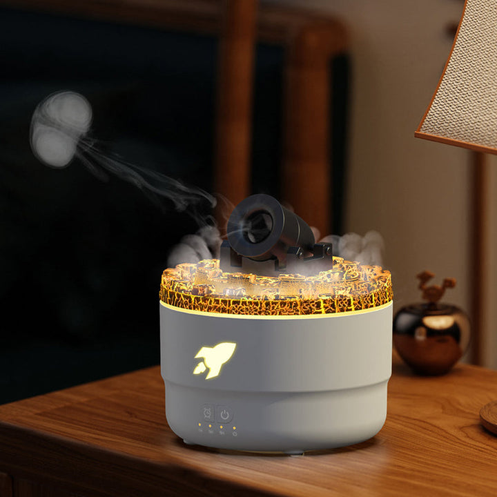 Aroma Diffúzor és Párásító éjjeli lámpával - LavaGlow