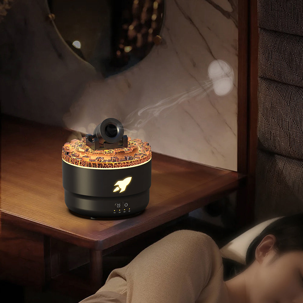 Aroma Diffúzor és Párásító éjjeli lámpával - LavaGlow